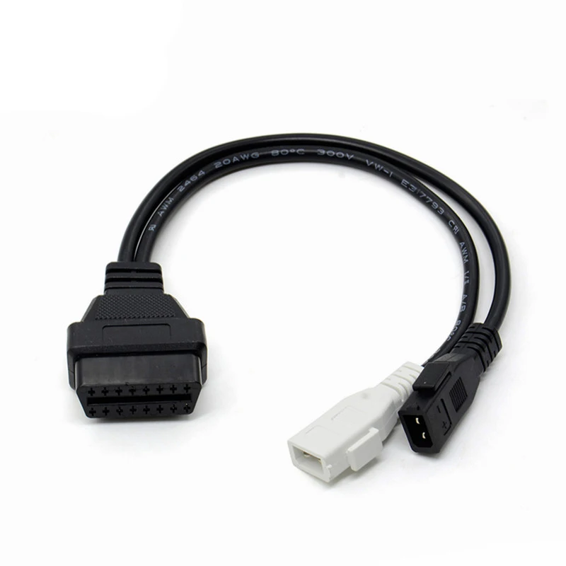 OBD2 кабель 2P + к 16Pin Адаптер VAG для AU DI 2X2 OBD1 автомобильный диагностический гнездовой