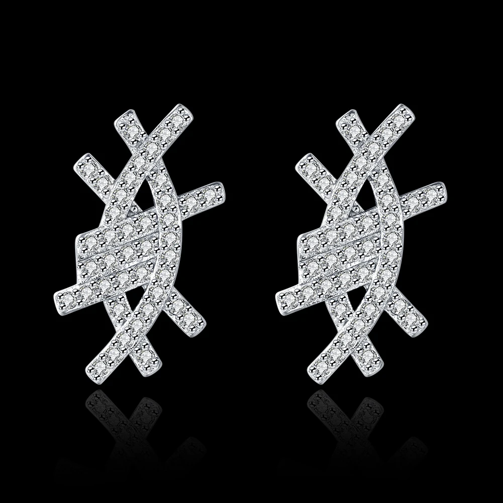 Charmian & Cecelia 925 пробы серебряные серьги гвоздики в форме глаз|stud earrings|925 sterlingearring studs