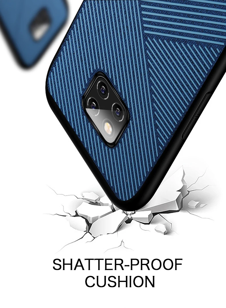 Mate 20 Pro чехол Mofi для huawei mate 20 чехол-накладка для huawei mate 20 чехол противоскользящая Нескользящая Задняя Крышка нескользящая зеленая