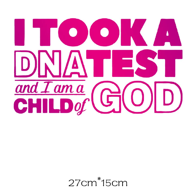 Child of god полосы термо Стикеры для одежды на одежде применения одного
