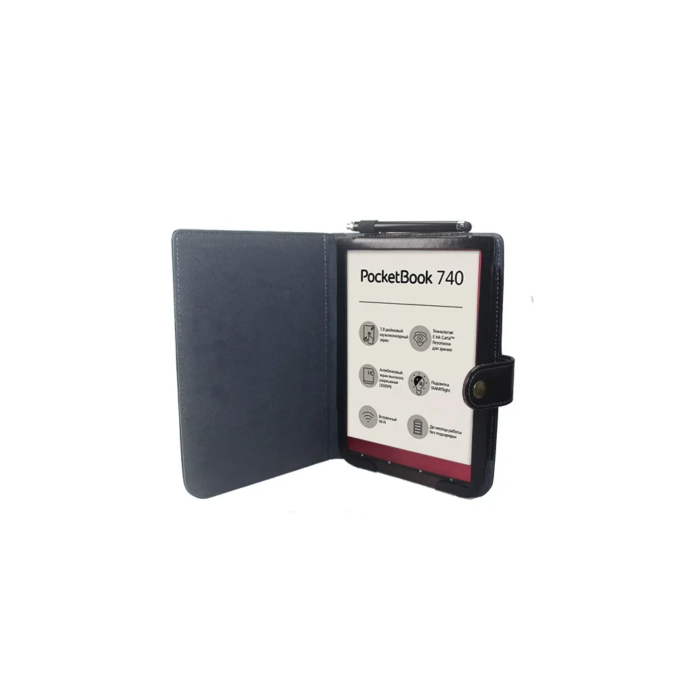 Магнитный чехол книжка для Pocketbook InkPad 3 и PocketBook 740 (7 8 дюйма)|Чехлы планшетов