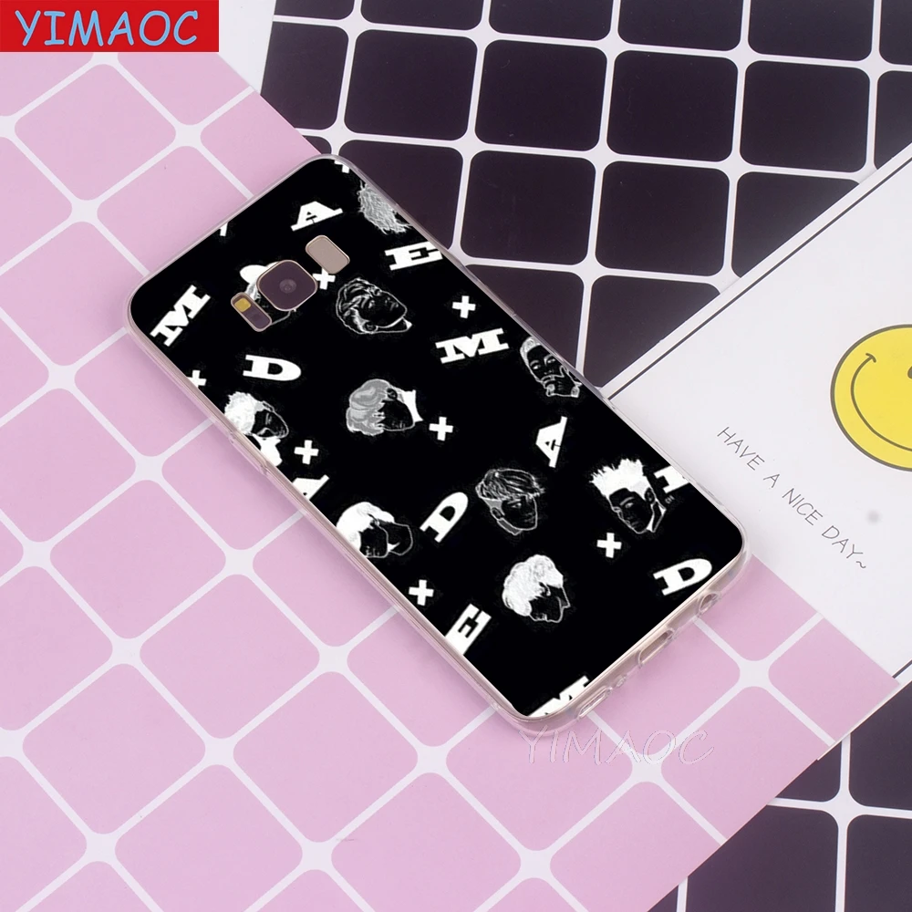 Мягкий ТПУ чехол YIMAOC BIGBANG для Galaxy j3 j5 j6 j7 A5 2016 2017 A6 A9 2018 Note 8 9 S7 edge S8 S9 S10 Plus S10e |