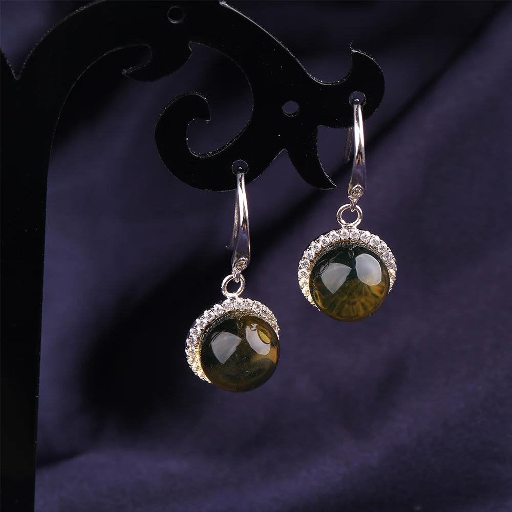 Robira 2017 Высокое качество классические Стиль серьги стерлингового серебра 925