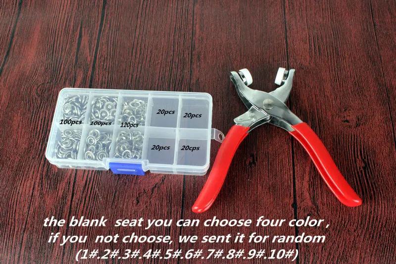 Высококачественный ручной зажим для установки кнопок люверсов обманок|button