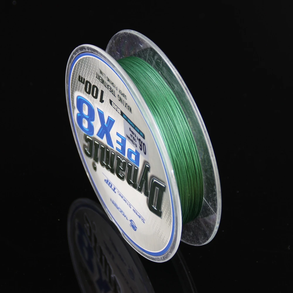Spinpoler 20lb 60lb 80lb 100lb 139lb Spectra Pe плетеная леска 100 м цвет зеленый мох лучшая дешевая Тонущая леска Pesca