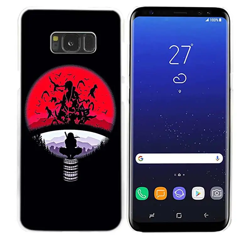 06 Наруто Какаши чехол для телефона samsung Galaxy M20 M10 S10 S9 S8 Plus S7 S6 Edge Note 8 9 Жесткий пластиковый Чехол - Цвет: 06
