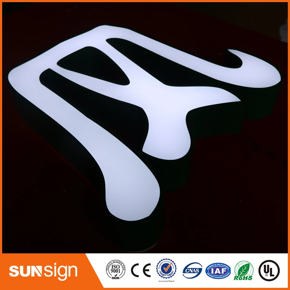 direct factory price led signage store front letter sign