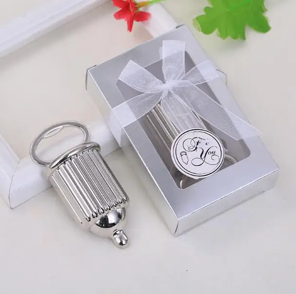 Billig 10 Teile/los Kreative Werbung Werbe Geschenke Hochzeit Geschenk Flasche Flasche Opener Zink-legierung Bier Flasche Opener Kleine Geschenk