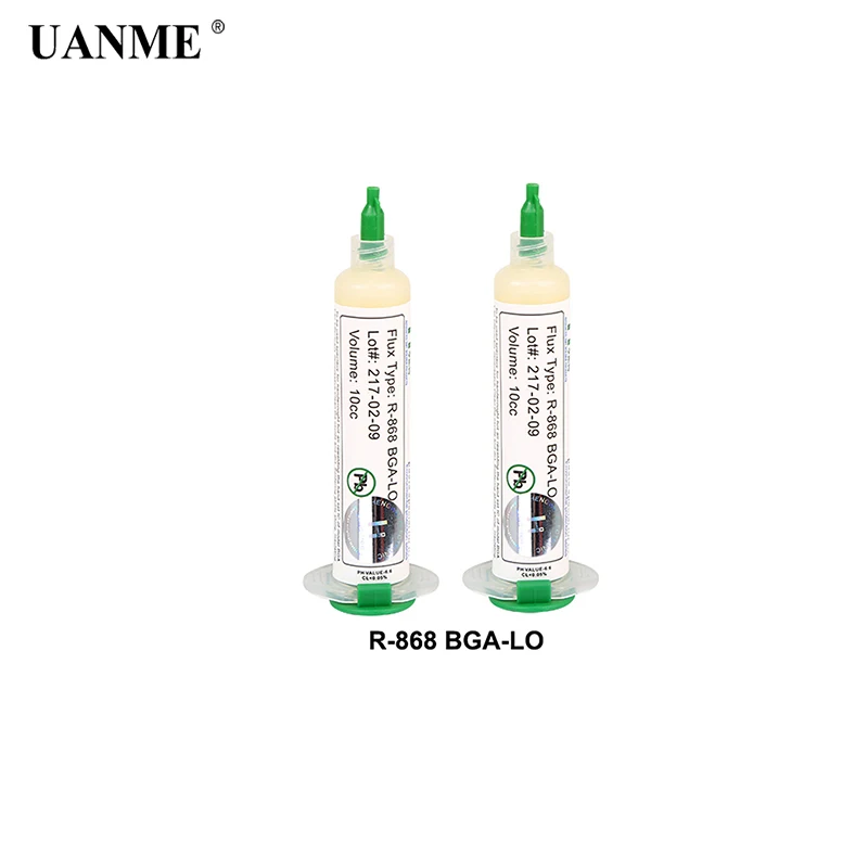 KAISI R-868 BGA LO паяльная паста Сварка Расширенный масляный поток Смазка 10cc Инструменты для ремонта пайки