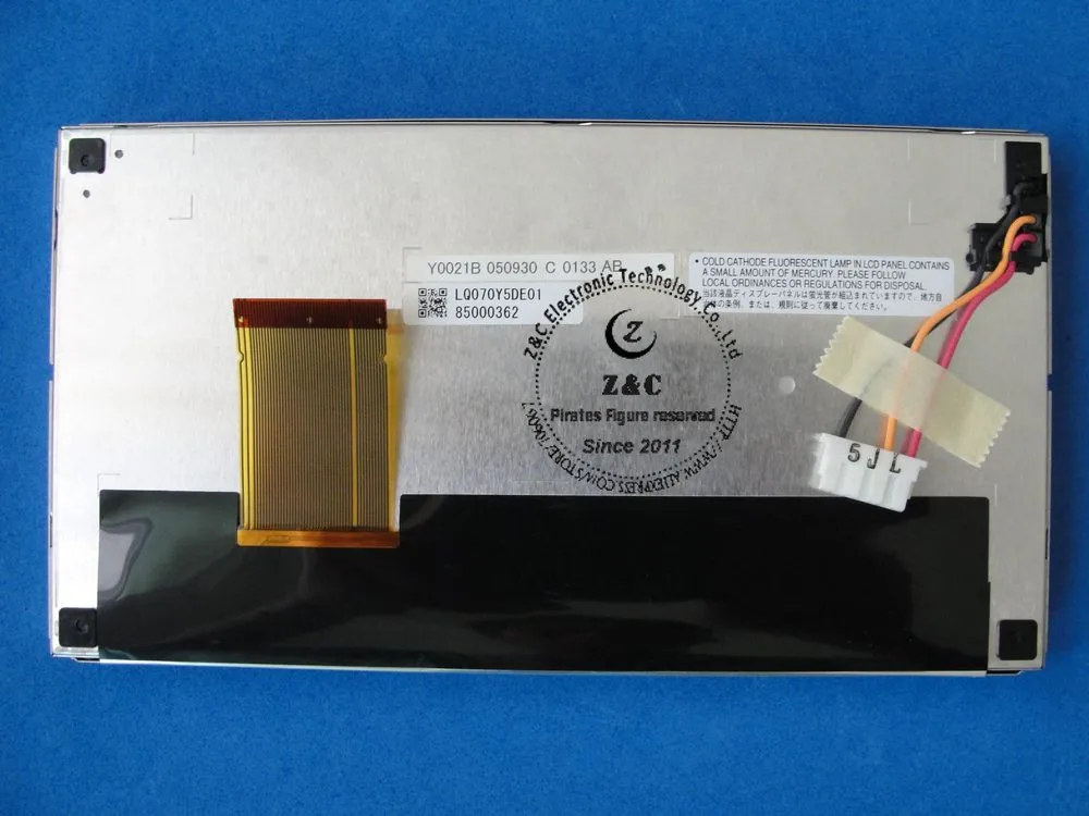 LQ070Y5DE01 абсолютно новый оригинальный 7 дюймов 800*480 ЖК экран панель модуль для