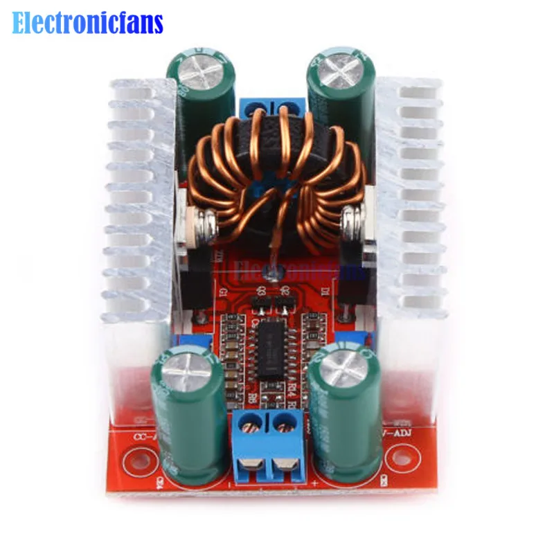 400W 15A DC-DC Мощность повышающий преобразователь модуль повышающего постоянного Питание модуль 8,5 V-50 V до 10 V-60 V светодиодный модуль наддува