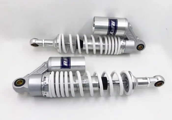 Universal 330mm motorcycle new Rear Air suspension shock absorber for honda yamaha suzuki silver and Silver + white | Автомобили и