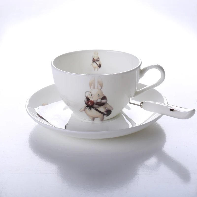 Кофейная чашка в европейском стиле с ложкой|cup saucer|coffee cup saucerceramic saucers |