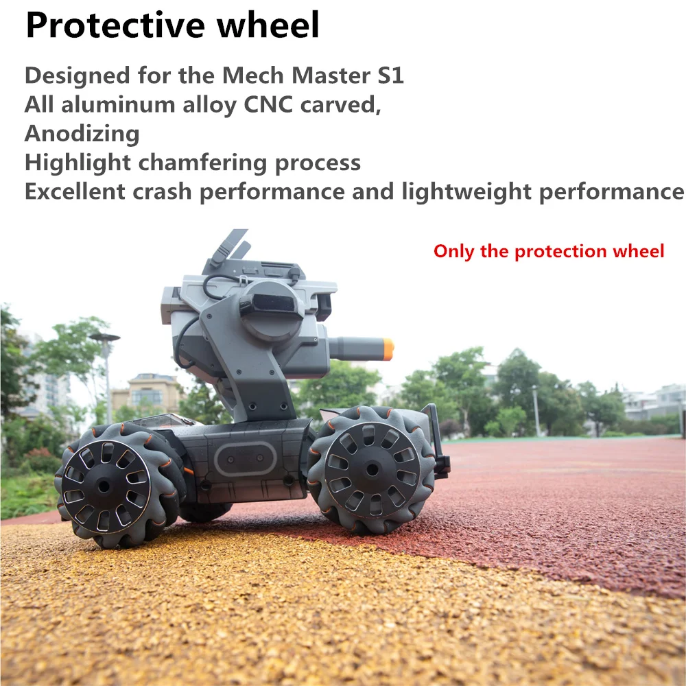 2 шт защитное колесо для RoboMaster S1 алюминиевый сплав защита колеса части|Наборы