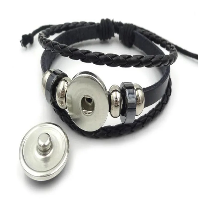 Uchiha Clan Rinnegan Sharingan Eye Bracelet Anime Naruto Braided Leather Bracelet Cosplay Jewelry A912