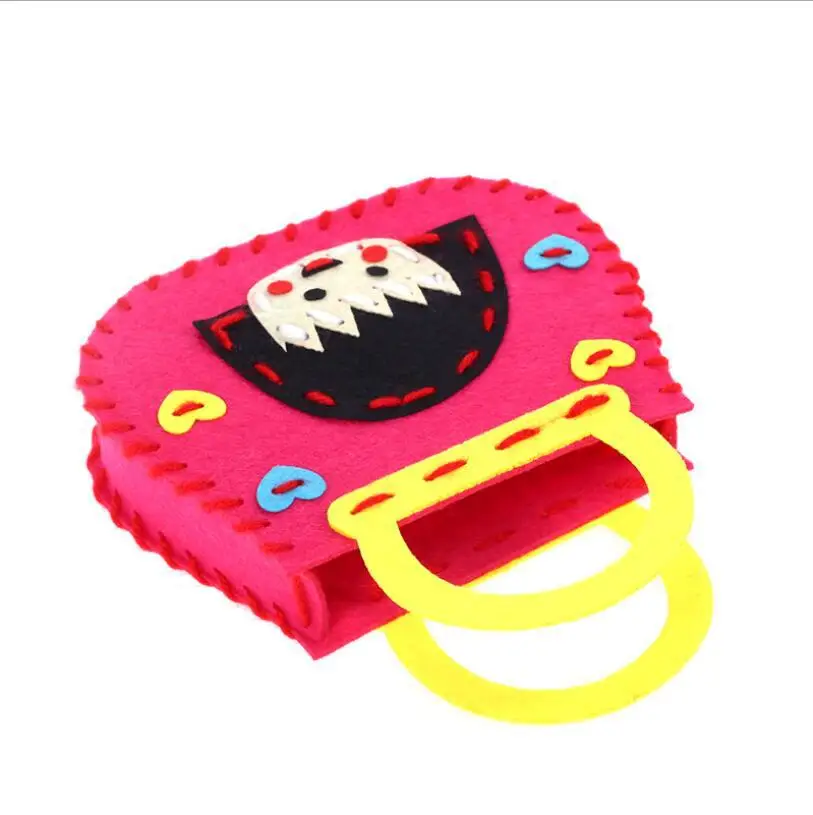 Тканевый мешок с персонажем Нетканый ручной работы нетканый материал ручная