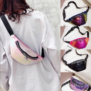 Женская сумка-кошелек, блестящая, с блестками, для путешествий