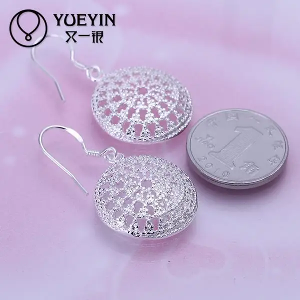 Проиграйте в акциях! Серьги с серебряным покрытием модные серебряные украшения