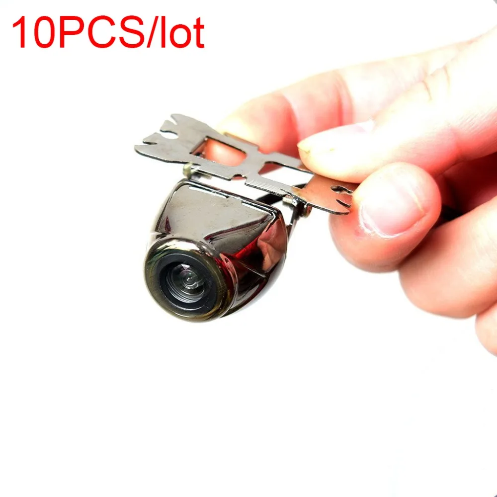 10 шт. Бесплатная доставка Автомобильная камера заднего вида из нержавеющей