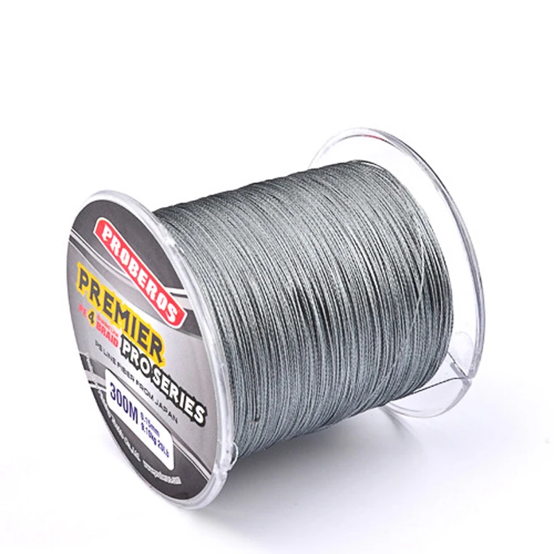 

300M Multifilament Braided Fishing Line Super Strong Fishing Line Rope 4 Strands Carp Fishing Rope Cord 15LB - 35LB