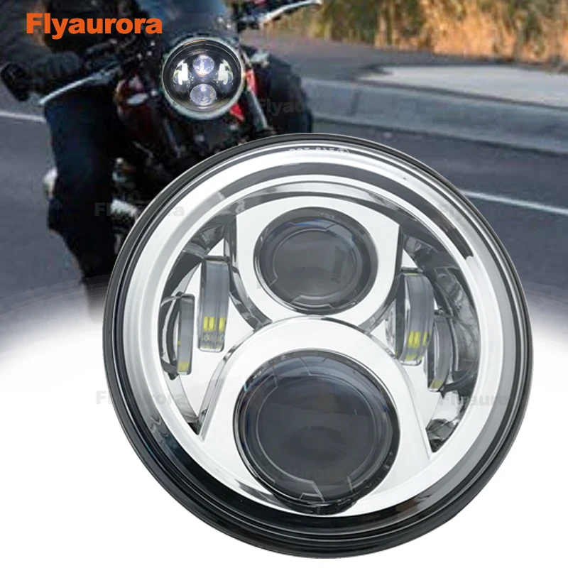 Универсальный " Led автомобиль мотоцикл фар H4 Phare фарол Moto фары головного света для honda cb400 honda cb750 honda cb600
