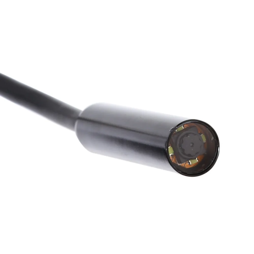 Гибкая USB Камеры Эндоскопа Водонепроницаемый 4 СВЕТОДИОДНЫХ Бороскоп Инспекции