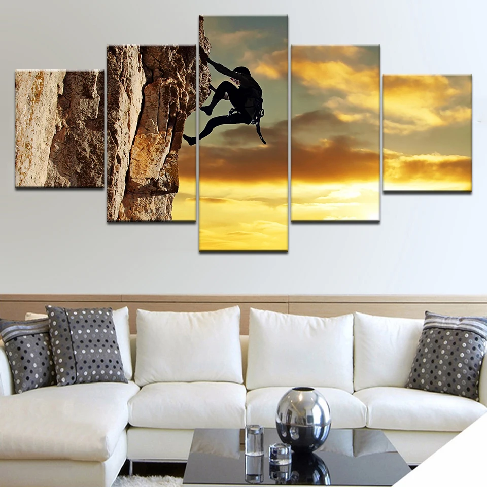 Печать на холсте фотографии стены искусства рамки домашний Декор 5 шт. для