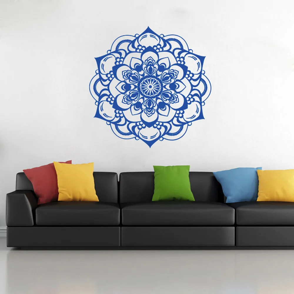 Ретро Мандала классический цветок винтажные индийские обои для спальни Гостиная