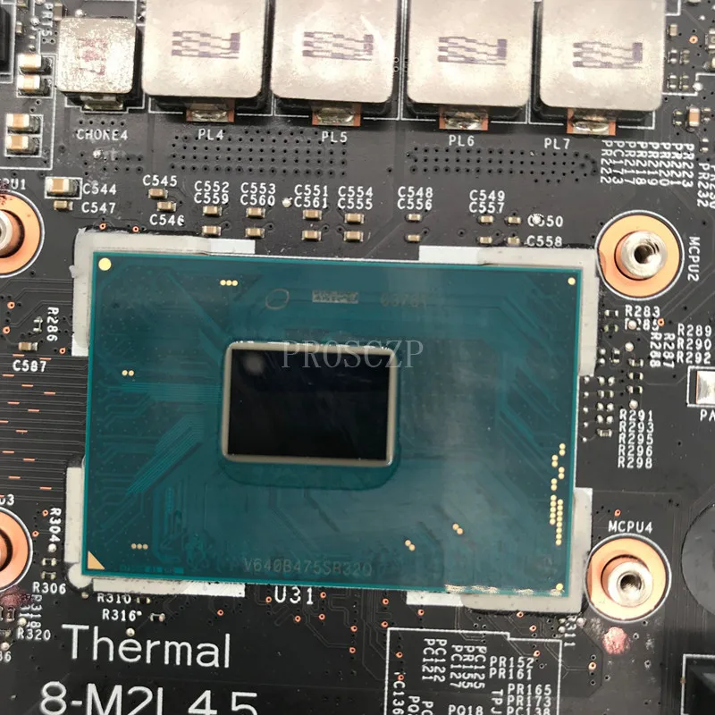 High quality For GE72VR MS-16J91 Laptop motherboard With SR32Q I7-7700HQ CPU GTX1050M 4 GB N17P-G0-A1 100% full Tested | Компьютеры и