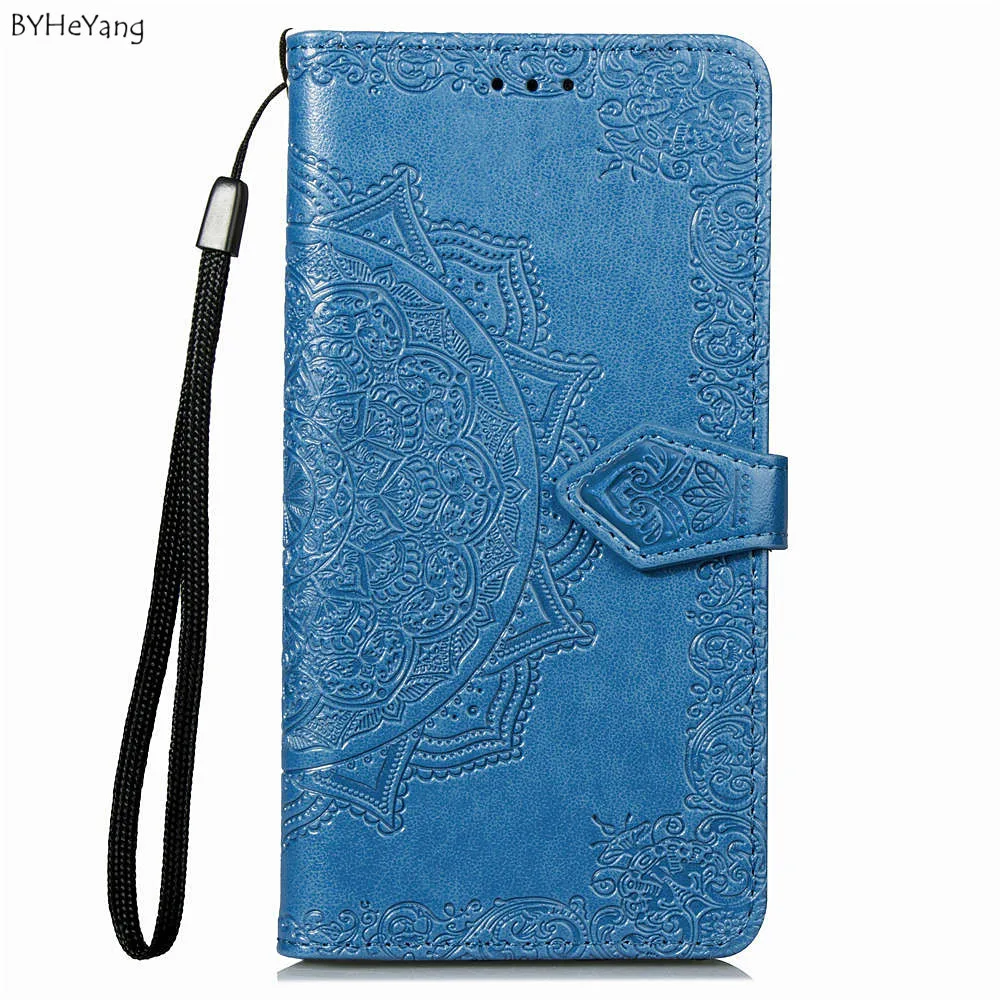 BYHeYang S 10 Cover For Samsung Galaxy S10 Case Luxury Flip pu Leather cellphone With Strip | Мобильные телефоны и