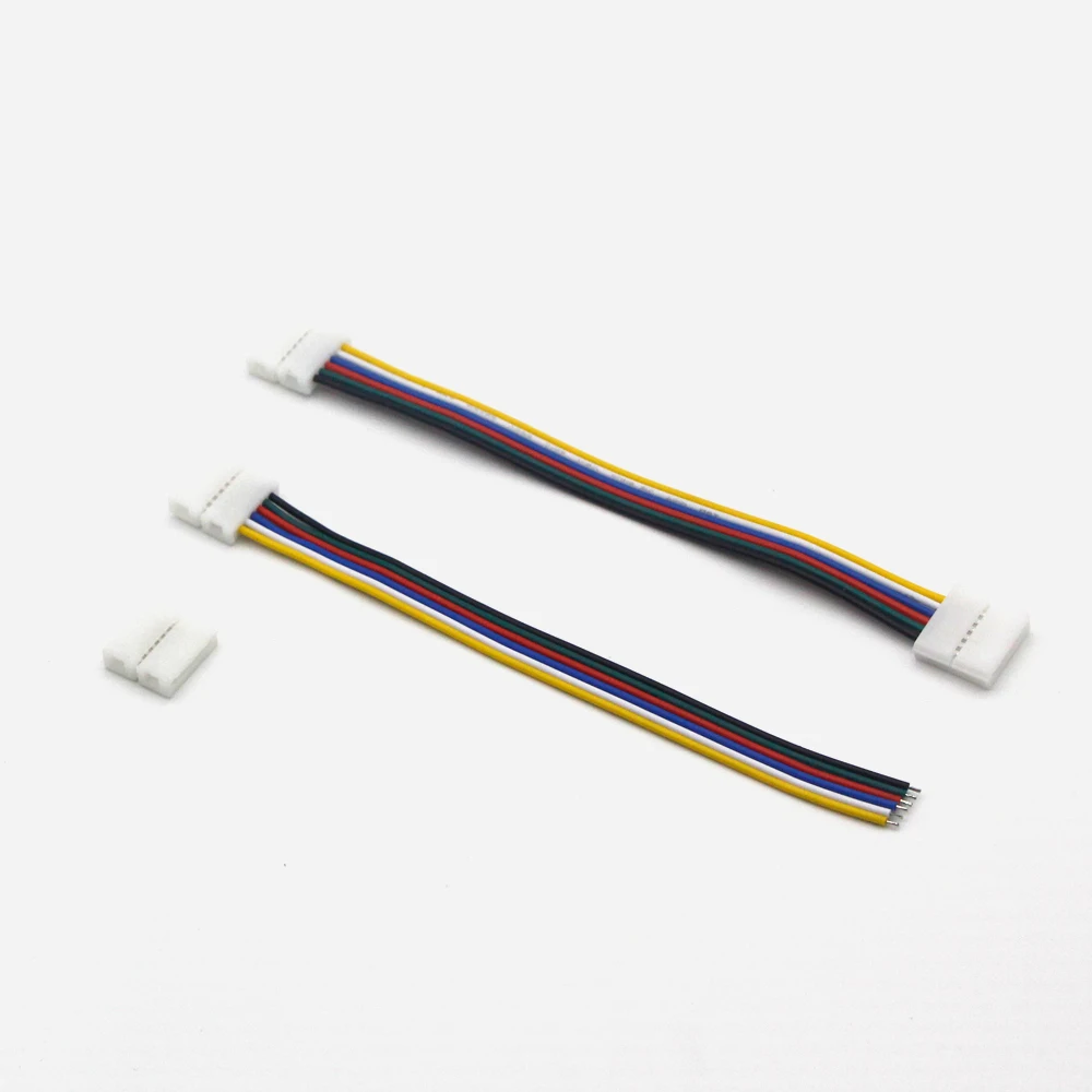 5 шт./упаковка светодиодные ленты 6 контактов 12 мм|Соединители| |