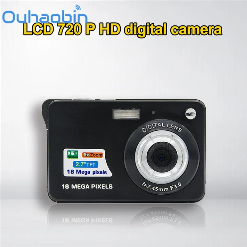 Ouhaobin 18 мегапикселей 3.0MP CMOS сенсор 2 7 дюймов TFT ЖК-экран HD 720P Цифровая камера
