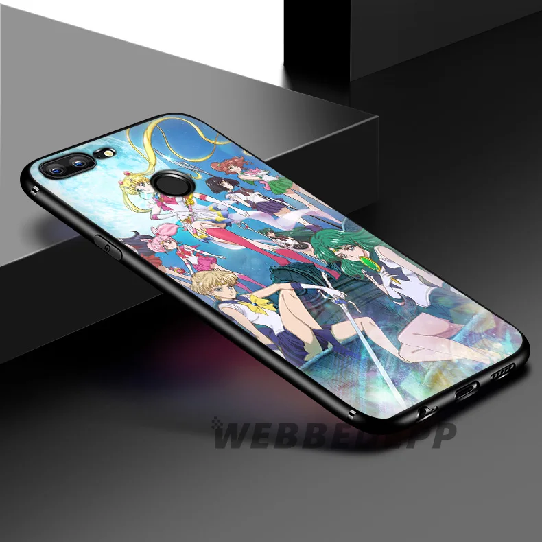 Мягкий силиконовый чехол WEBBEDEPP Sailor Moon Girl Аниме для Huawei Honor Mate 20 10 8X 8C 8 6A 7A 7X 7C Lite Pro из