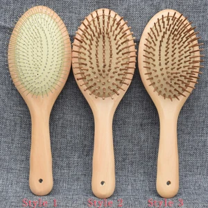 Деревянная расческа, Антистатическая деревянная щетка J21