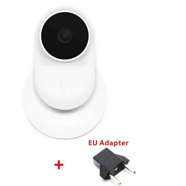ADD EU adapter Xiaomi Mijia камера для персонального компьютера новая версия 1080 P 130 Широкий формат AI человекоподобный интеллект обнаружения Ночное видение Mijia Смарт Камера D5 - Цвет: ADD EU adapter