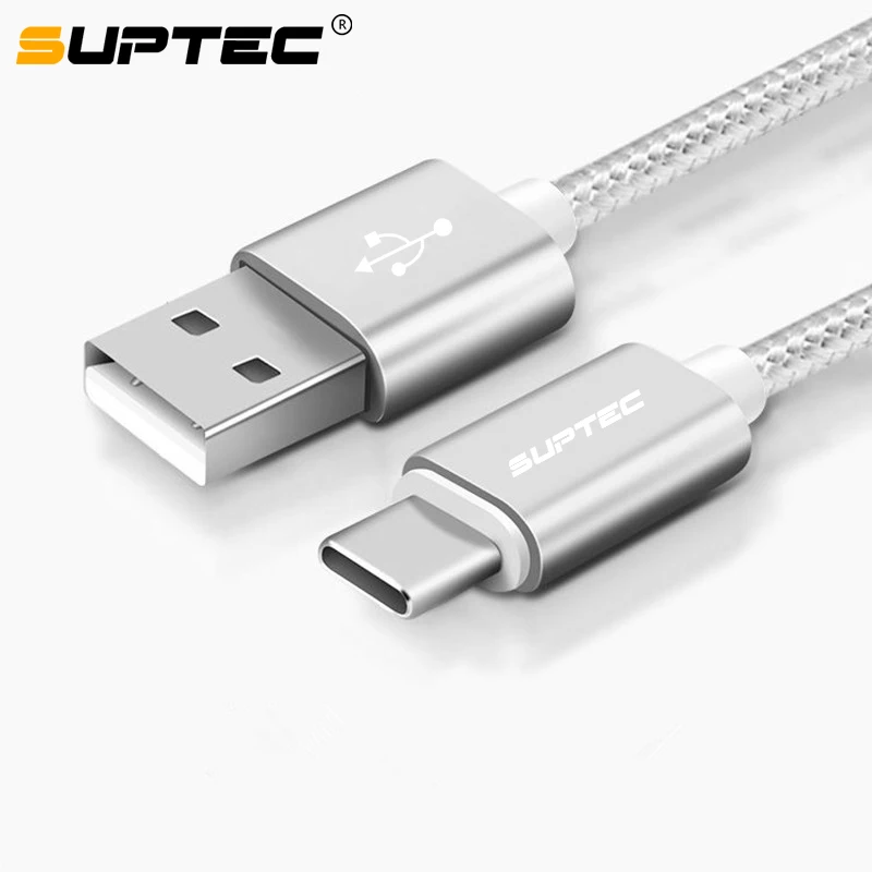 Кабель usb type C для быстрой зарядки SUPTEC 2.5A для huawei P9 P10 P20 type c, зарядное устройство для Xiaomi Mi 8 samsung Galaxy S10 S9