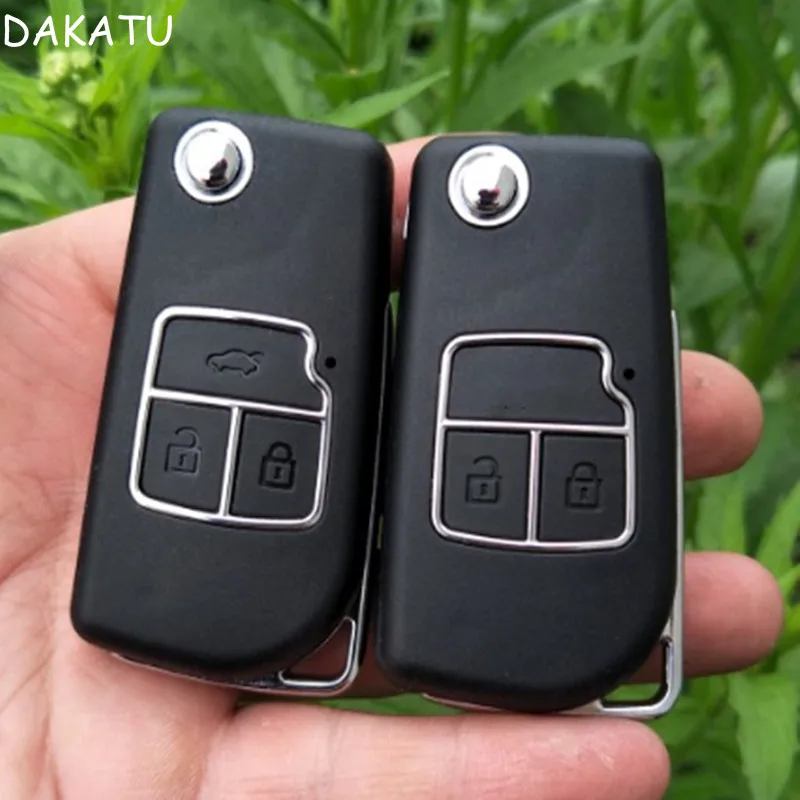 DAKATU Modified 2/3 Buttons Remote Car Key Shell Folding Flip Case Cover For Toyota Camry Corolla Reiz RAV4 Auto | Автомобили и