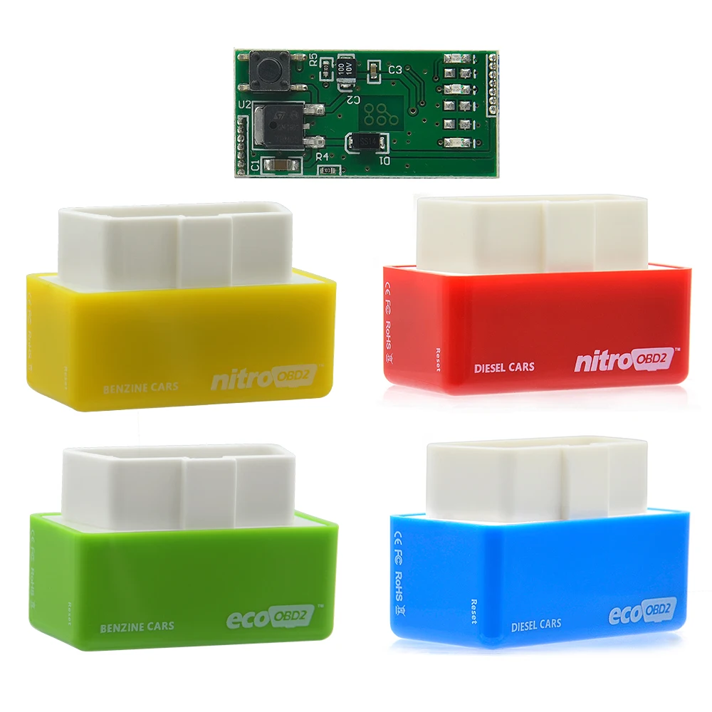 NitroOBD2 полный чип тюнинг BoxGreen EcoOBD2 Пособия по экономике коробка OBD автомобиля
