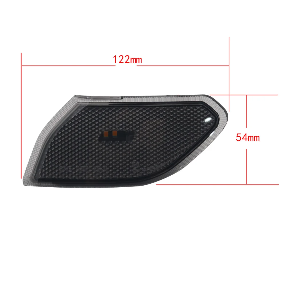 1 пара светодиодный поворотник головной светильник боковое зеркало лампа для 2018