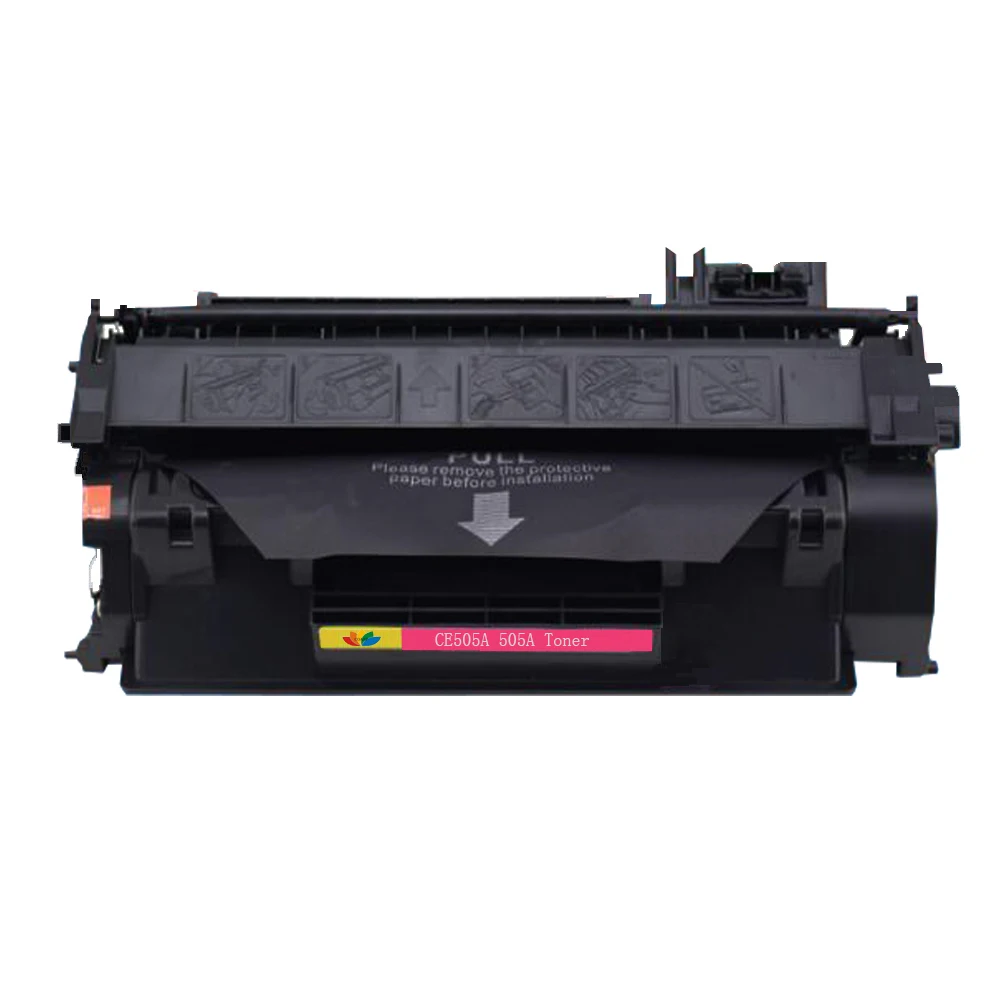 2x CE505A 05A 05 505A 505 черный совместимый картридж с тонером для принтера HP Laserjet P2035 P2035N