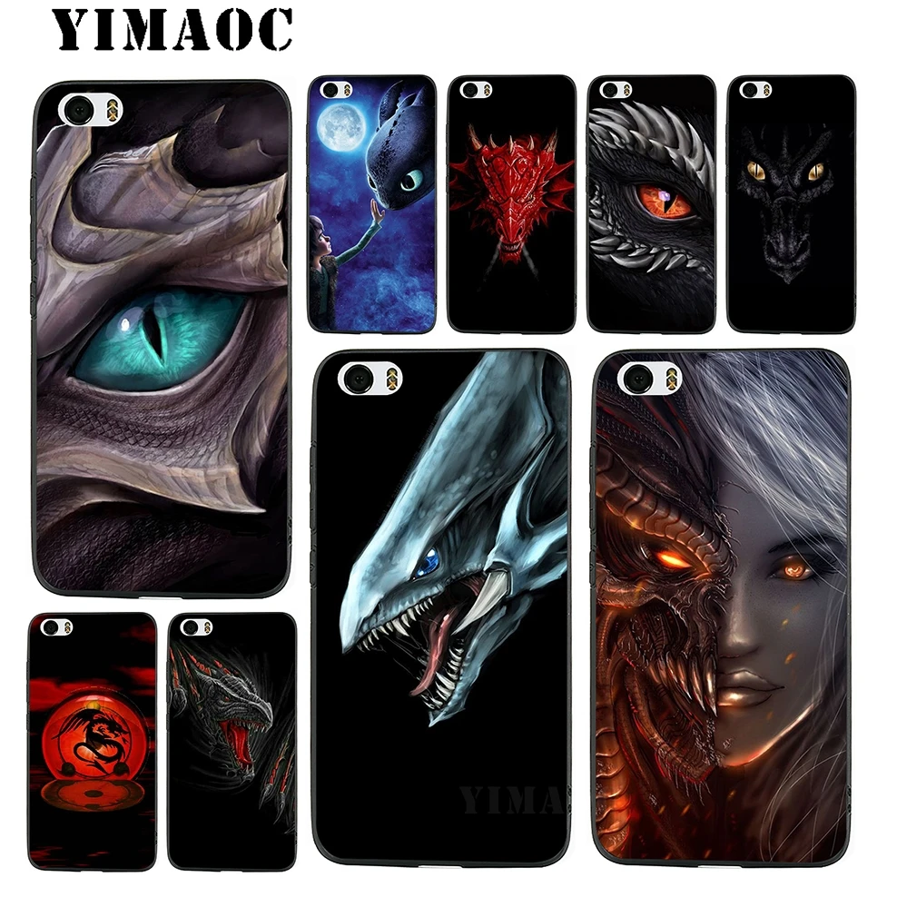 Мягкий силиконовый чехол YIMAOC Dragon Eye для Xiao mi Red 6 Note 4X 4A 5A 5 Plus A1 A2 Pro Lite 8 |