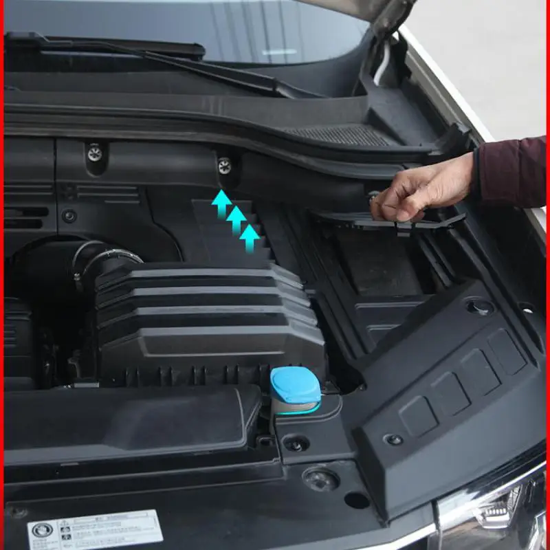Для Volkswagen TERAMONT высококачественный пластиковый моторный отсек водонепроницаемый, пылезащитный, защитный чехол