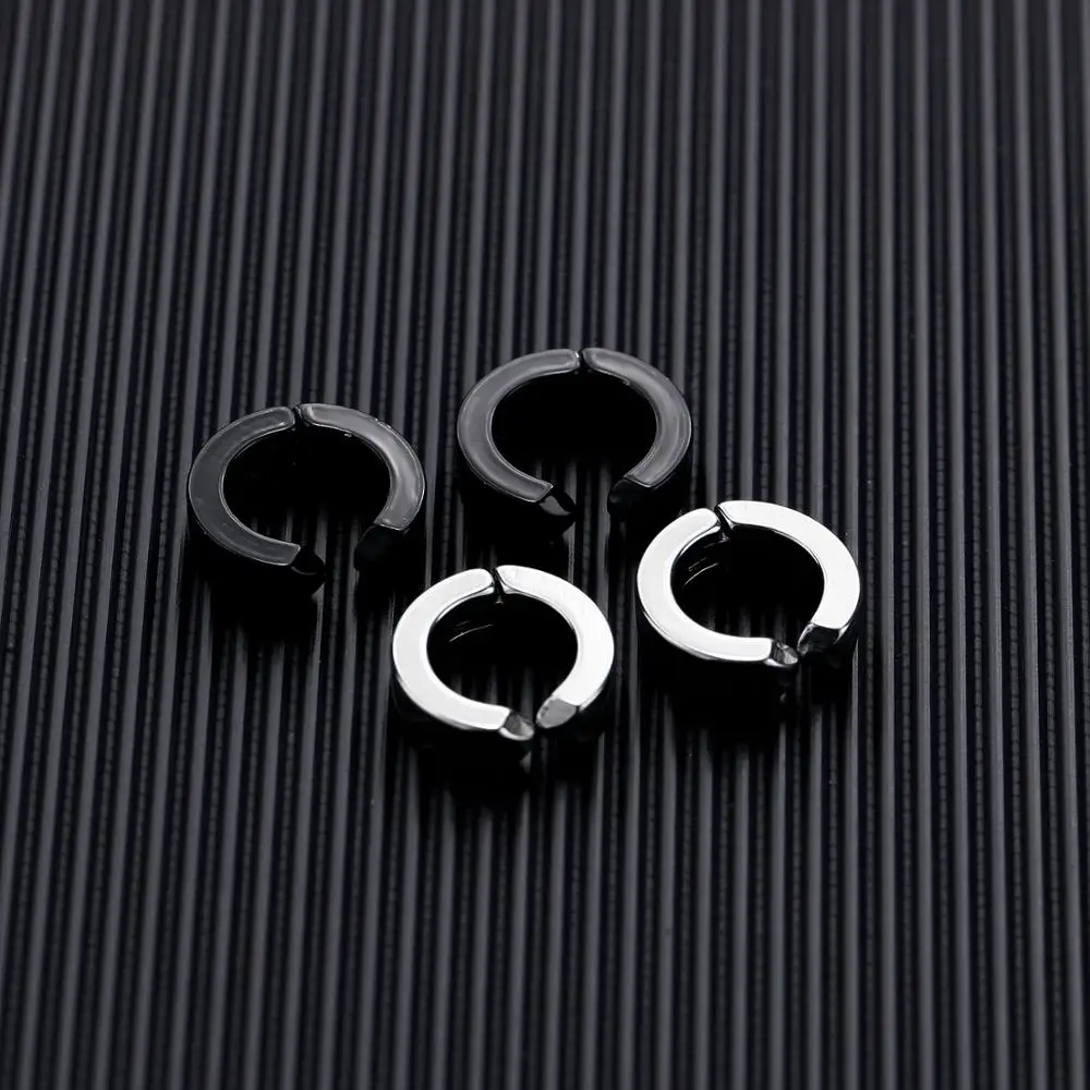 OPK мужская из титановой стали клипсы для ушей модные персональные