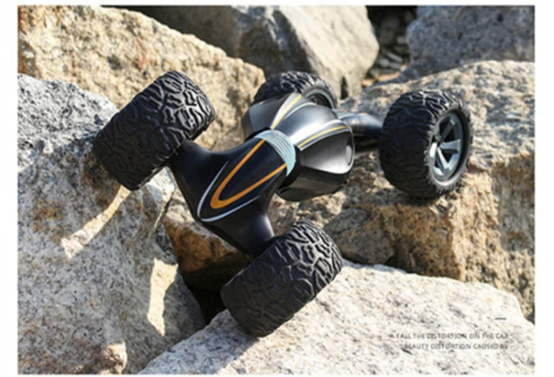 39 см Большой размер 2,4 г 4CH 4WD 1:10 12 км/ч дистанционное управление RC твист автомобиль 75 градусов наклон привод двусторонний привод один ключ трюк подарки