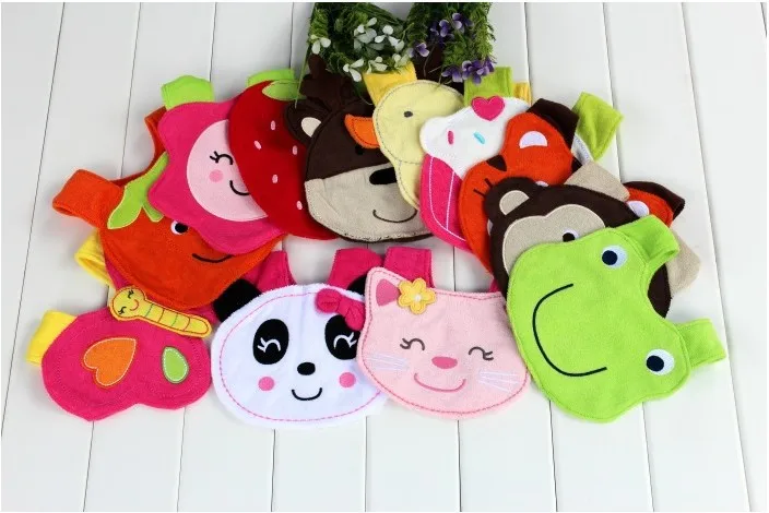 Мультяшные нагрудники для маленьких мальчиков и девочек детские с объемными