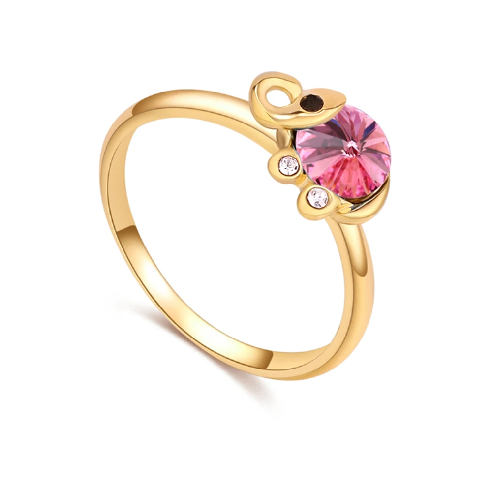 2018 горячая распродажа Новое кольцо слона для вечеринки с кристаллами от SWAROVSKI