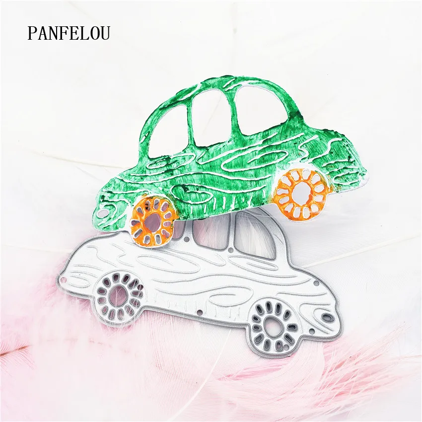 PANFELOU игрушка мультфильм автомобиль металл ремесло бумаги высечки