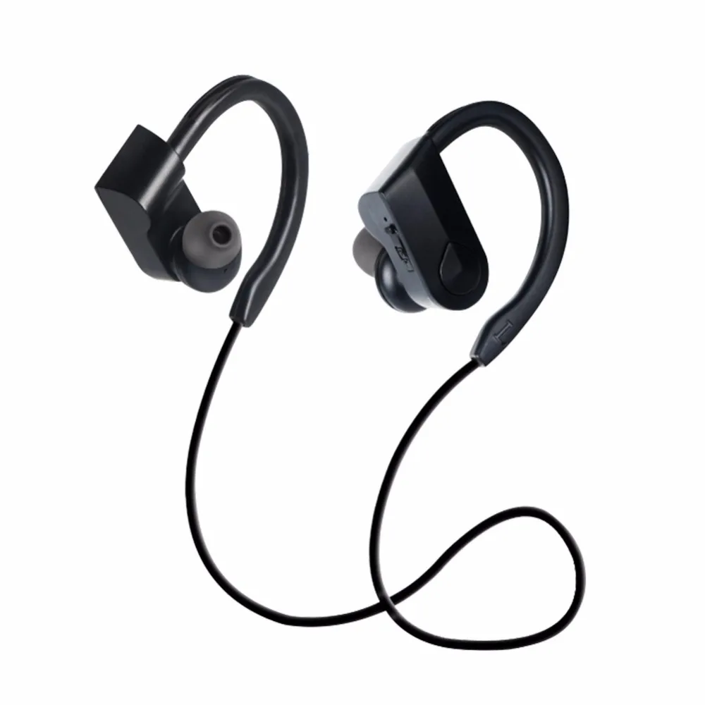 IPX5 Водонепроницаемый ударный бас стерео беспроводной Bluetooth спортивный ушной крючок наушники-вкладыши настоящее качество звука