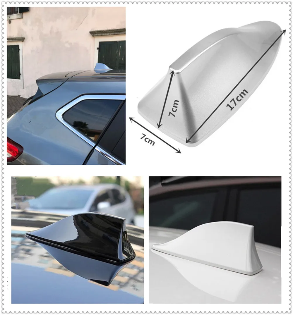 

Car styling roof tail fin shark antenna signal radio conversion for Kia Forte Ceed Stonic Stinger Rio Picanto Niro
