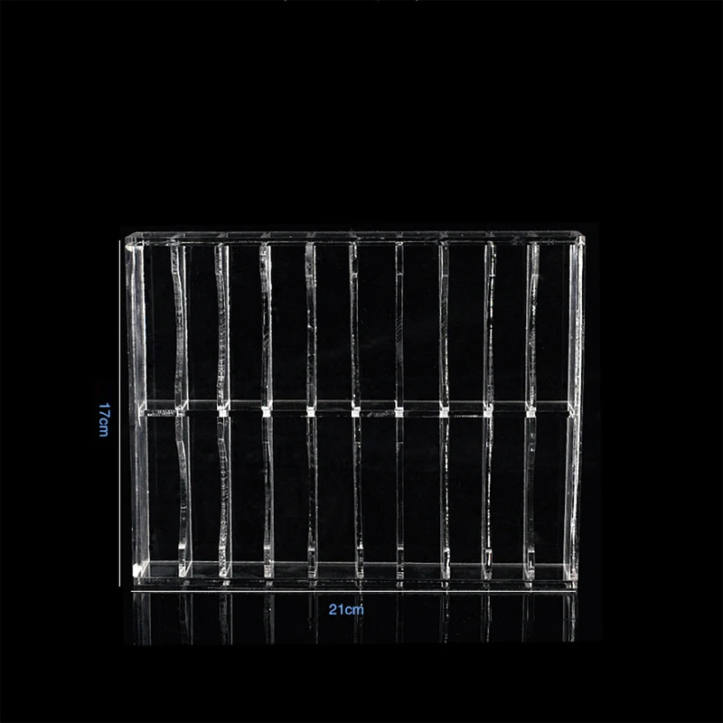 

2016 Fashion Acrylic 20 slot Jade Bracelet Display Holder Organizer Bracelet Showcase Jewelry Display Props Free Shipping